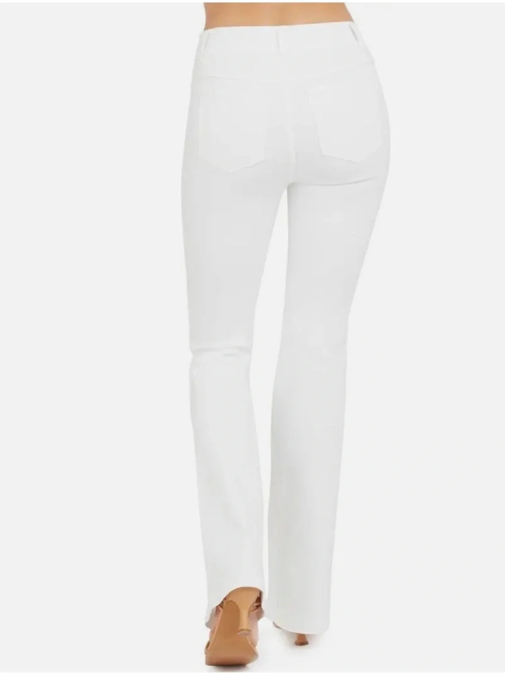 SPANX White Stretch Waistband Pants